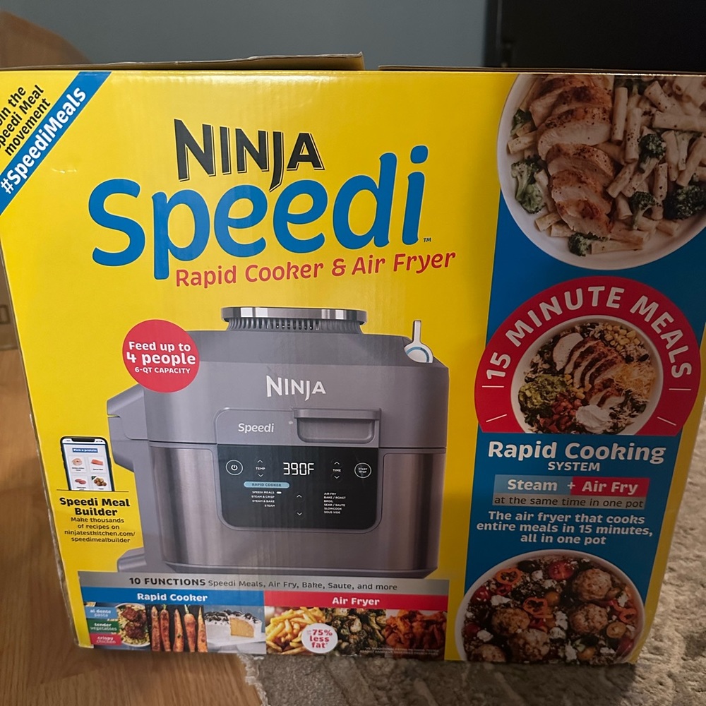 Ninja Speedi rapid cooker and air fryer